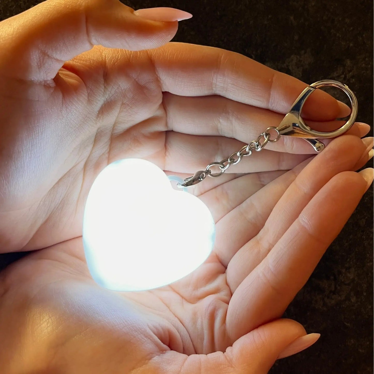 GlimKey™ | Lampe de sac LED en cœur - GlimKey